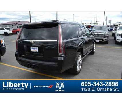 2017 Cadillac Escalade ESV Platinum is a Black 2017 Cadillac Escalade ESV Platinum SUV in Rapid City SD