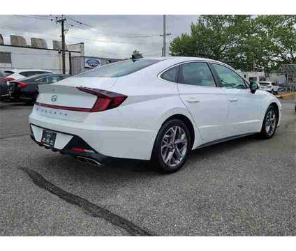 2021 Hyundai Sonata SEL is a White 2021 Hyundai Sonata Sedan in Bloomfield NJ