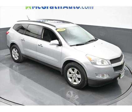 2010 Chevrolet Traverse LT is a Silver 2010 Chevrolet Traverse LT SUV in Dubuque IA