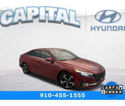 2023 Hyundai Elantra Hybrid Limited is a Red 2023 Hyundai Elantra Hybrid in Jacksonville NC