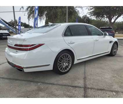 2021 Genesis G90 5.0 Ultimate RWD is a White 2021 Genesis G90 5.0 Ultimate Car for Sale in Melbourne FL