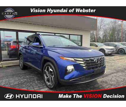 2022 Hyundai Tucson Limited is a Blue 2022 Hyundai Tucson Limited SUV in Webster NY