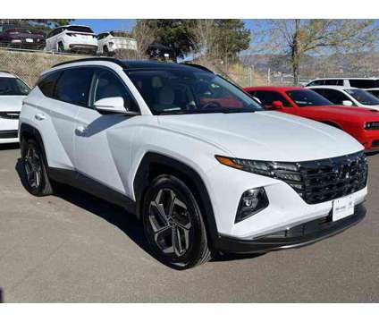 2023 Hyundai Tucson Hybrid Limited is a White 2023 Hyundai Tucson Hybrid in Colorado Springs CO