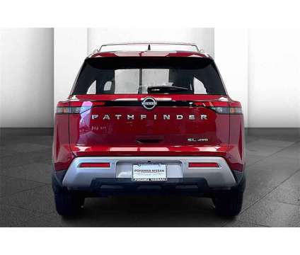2023 Nissan Pathfinder SL is a Red 2023 Nissan Pathfinder SL SUV in Fredericksburg VA