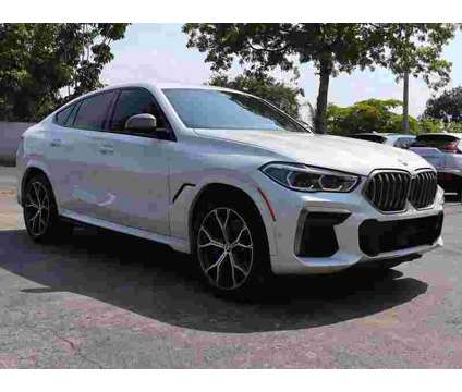 2022 BMW X6 M50i is a White 2022 BMW X6 SUV in Miami FL