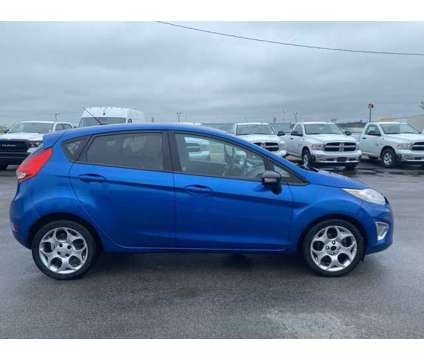 2011 Ford Fiesta SES is a Blue 2011 Ford Fiesta SES Car for Sale in Council Bluffs IA