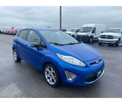 2011 Ford Fiesta SES is a Blue 2011 Ford Fiesta SES Car for Sale in Council Bluffs IA