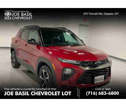 2021 Chevrolet TrailBlazer RS is a Red 2021 Chevrolet trail blazer SUV in Depew NY
