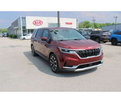 2022 Kia Carnival EX is a Red 2022 EX Car for Sale in Bay City MI
