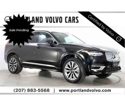 2021 Volvo XC90 Recharge Plug-In Hybrid T8 Inscription Expression 7 Passenger is a Black 2021 Volvo XC90 3.2 Trim Hybrid in Scarborough ME