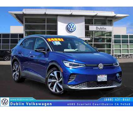 2021 Volkswagen ID.4 1st Edition is a Black, Blue 2021 SUV in Dublin CA