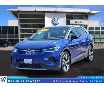 2021 Volkswagen ID.4 1st Edition is a Black, Blue 2021 SUV in Dublin CA