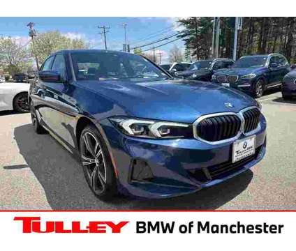 2023 BMW 3 Series 330i xDrive is a Blue 2023 BMW 3-Series Sedan in Manchester NH