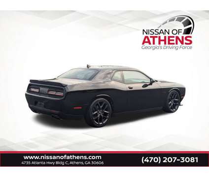 2022 Dodge Challenger R/T is a Black 2022 Dodge Challenger R/T Coupe in Athens GA