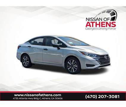 2024 Nissan Versa 1.6 S is a Silver 2024 Nissan Versa 1.6 S Sedan in Athens GA