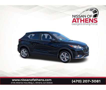 2024 Nissan Kicks S is a Black 2024 Nissan Kicks S SUV in Athens GA