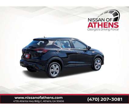 2024 Nissan Kicks S is a Black 2024 Nissan Kicks S SUV in Athens GA