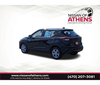 2024 Nissan Kicks S is a Black 2024 Nissan Kicks S SUV in Athens GA