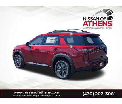 2024 Nissan Pathfinder SV is a Red 2024 Nissan Pathfinder SV SUV in Athens GA