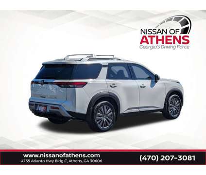 2024 Nissan Pathfinder SL is a White 2024 Nissan Pathfinder SL SUV in Athens GA