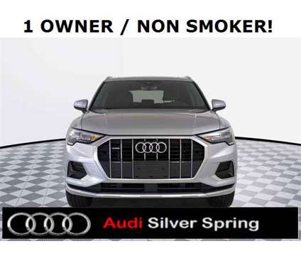 2021 Audi Q3 Premium quattro is a Silver 2021 Audi Q3 SUV in Silver Spring MD