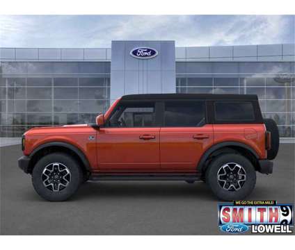 2024 Ford Bronco Outer Banks is a Red 2024 Ford Bronco SUV in Lowell IN