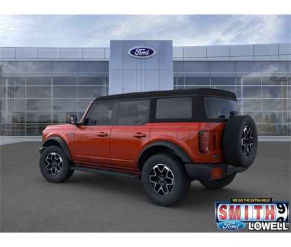 2024 Ford Bronco Outer Banks is a Red 2024 Ford Bronco SUV in Lowell IN