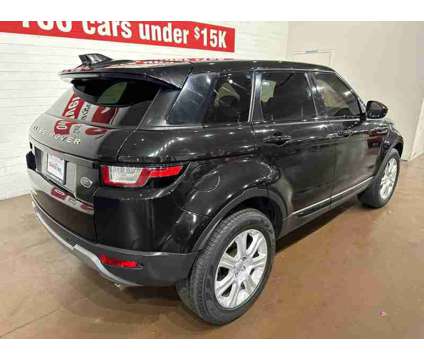 2017 Land Rover Range Rover Evoque SE is a Black 2017 Land Rover Range Rover Evoque SE SUV in Chandler AZ