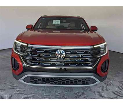 2024 Volkswagen Atlas Cross Sport 2.0T SE w/Technology is a Red 2024 Volkswagen Atlas 2.0T SE SUV in West Palm Beach FL