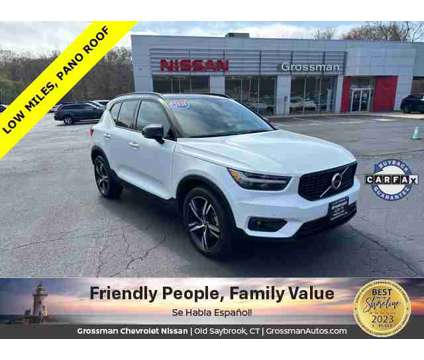 2020 Volvo XC40 R-Design is a White 2020 Volvo XC40 SUV in Old Saybrook CT