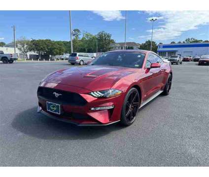 2018 Ford Mustang EcoBoost Premium is a Red 2018 Ford Mustang EcoBoost Premium Car for Sale in Newport News VA