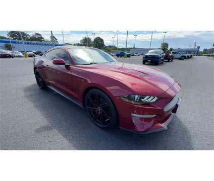 2018 Ford Mustang EcoBoost Premium is a Red 2018 Ford Mustang EcoBoost Premium Coupe in Newport News VA