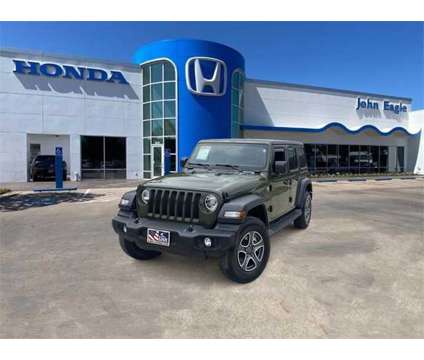 2021 Jeep Wrangler Unlimited Sport is a Green 2021 Jeep Wrangler Unlimited SUV in Dallas TX