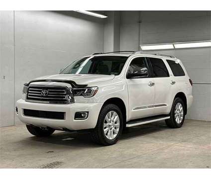 2020 Toyota Sequoia Platinum is a White 2020 Toyota Sequoia Platinum SUV in Zelienople PA