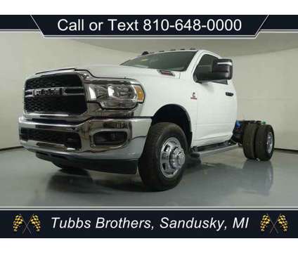 2024 Ram 3500 Tradesman is a White 2024 RAM 3500 Model Tradesman Car for Sale in Sandusky MI