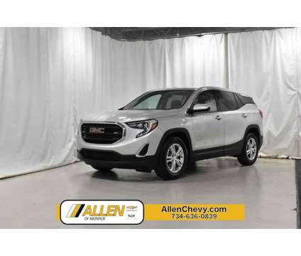 2019 GMC Terrain SLE is a Silver 2019 GMC Terrain SL SUV in Monroe MI