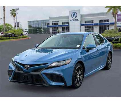 2023 Toyota Camry SE is a Blue 2023 Toyota Camry SE Sedan in Houston TX