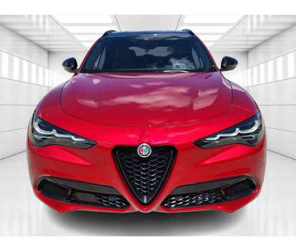 2024 Alfa Romeo Stelvio Veloce is a Red 2024 Alfa Romeo Stelvio SUV in Fort Lauderdale FL