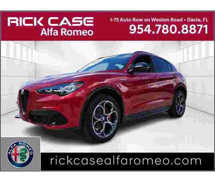 2024 Alfa Romeo Stelvio Veloce is a Red 2024 Alfa Romeo Stelvio SUV in Fort Lauderdale FL