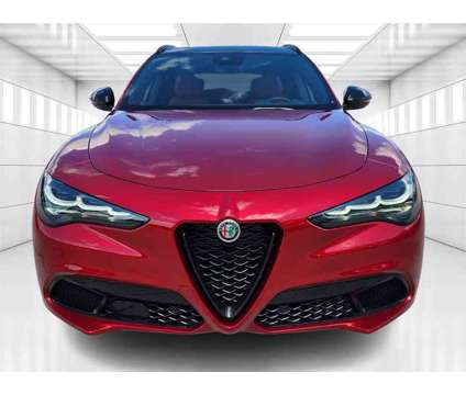 2024 Alfa Romeo Stelvio Veloce is a Red 2024 Alfa Romeo Stelvio SUV in Fort Lauderdale FL