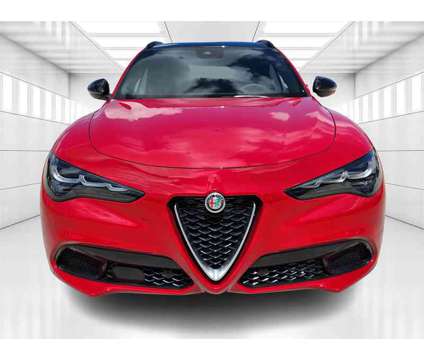 2024 Alfa Romeo Stelvio Ti is a Red 2024 Alfa Romeo Stelvio Ti SUV in Fort Lauderdale FL
