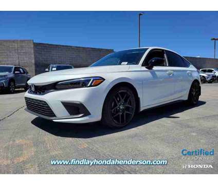 2023 Honda Civic Sport is a Silver, White 2023 Honda Civic Sport Car for Sale in Henderson NV