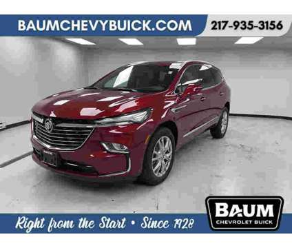 2024NewBuickNewEnclaveNewFWD 4dr is a Red 2024 Buick Enclave Premium Car for Sale in Clinton IL