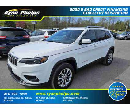 2019 Jeep Cherokee for sale is a White 2019 Jeep Cherokee Car for Sale in Phoenix NY