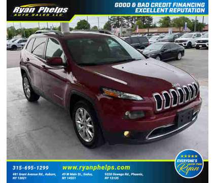 2015 Jeep Cherokee for sale is a Red 2015 Jeep Cherokee Car for Sale in Phoenix NY