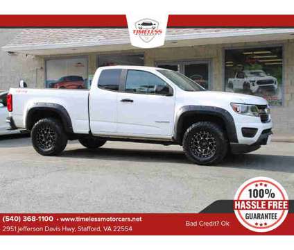 2017 Chevrolet Colorado Extended Cab for sale is a White 2017 Chevrolet Colorado Car for Sale in Stafford VA