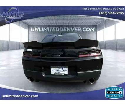 2014 Chevrolet Camaro for sale is a Black 2014 Chevrolet Camaro Car for Sale in Denver CO