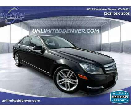 2012 Mercedes-Benz C-Class for sale is a Black 2012 Mercedes-Benz C Class Car for Sale in Denver CO