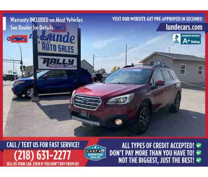 2016 Subaru Outback for sale is a Red 2016 Subaru Outback 2.5i Car for Sale in Wadena MN