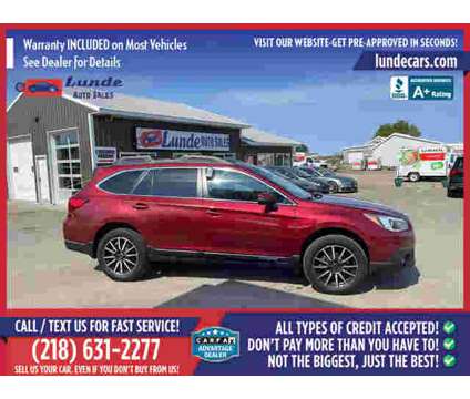 2016 Subaru Outback for sale is a Red 2016 Subaru Outback 2.5i Car for Sale in Wadena MN